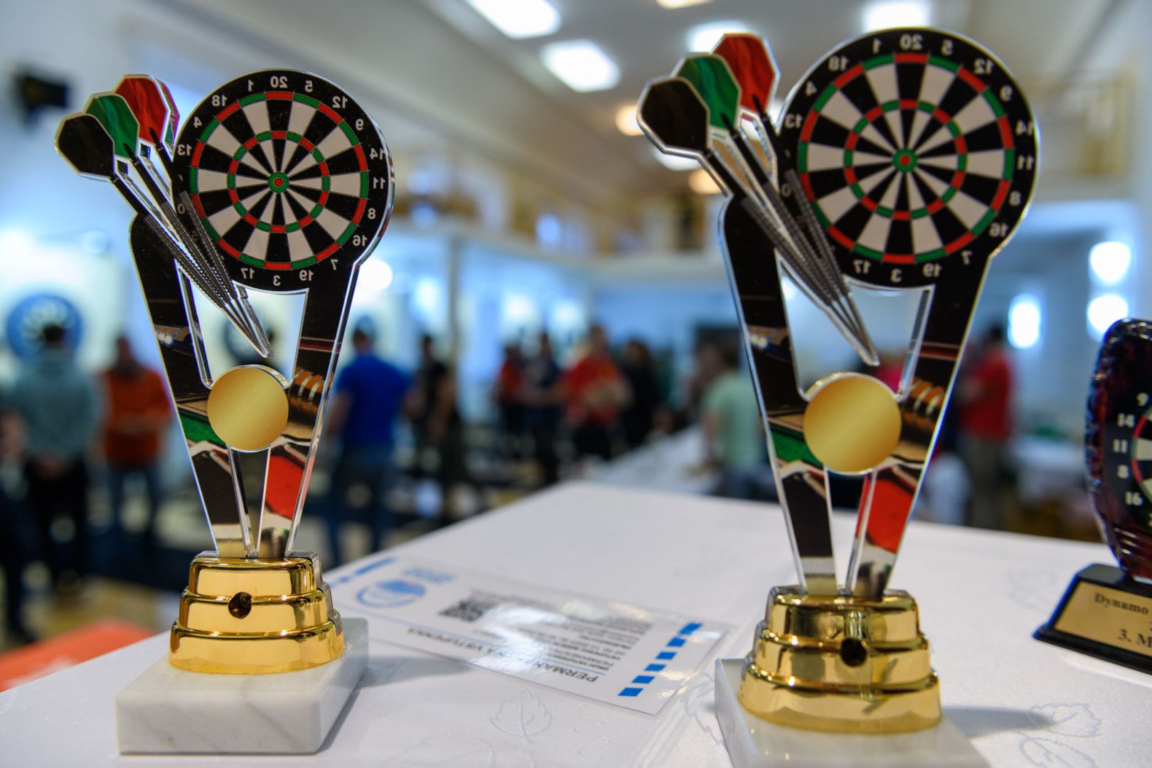 Darts tournament for the mayor&#39;s cup of Bystričany