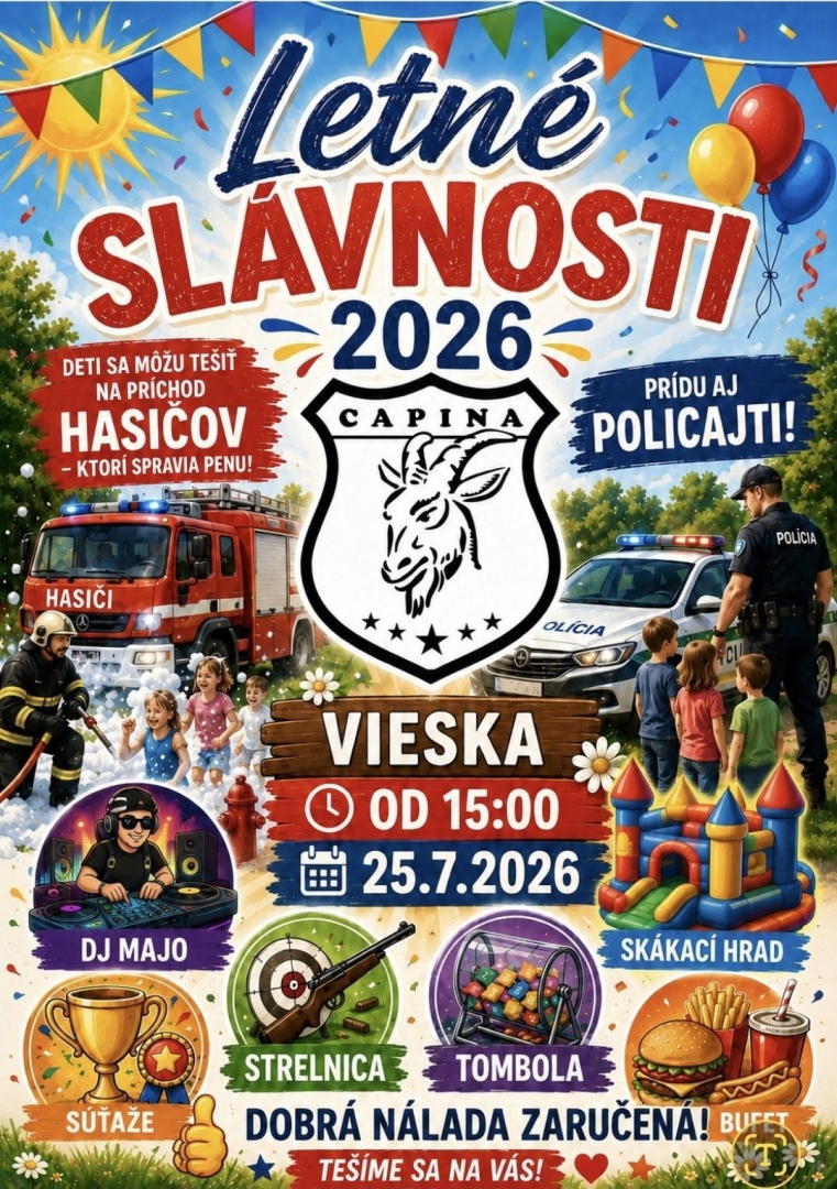 Letné slávnosti vo Vieske