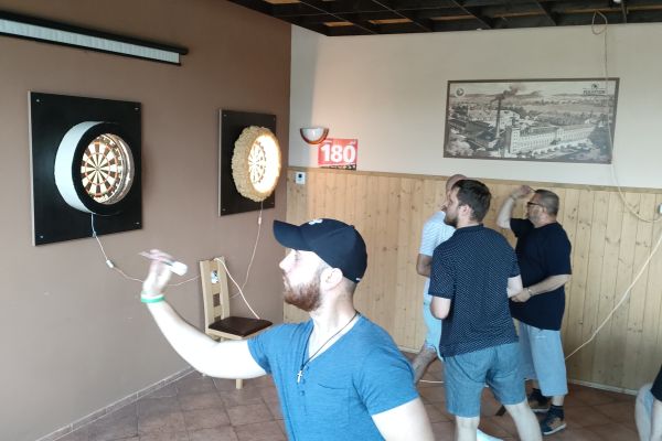Darts tournament for the mayor's cup of Bystričany