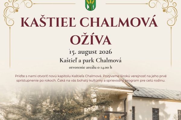KAŠTIEĽ CHALMOVÁ OŽÍVA